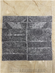 Black Marble Stone Split Wall Tiles