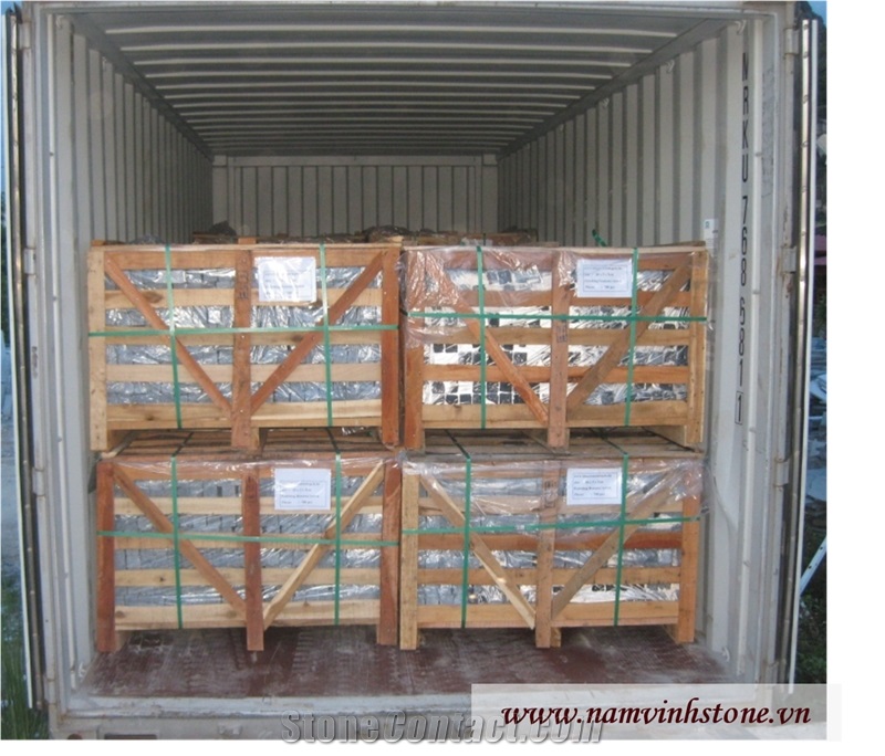 Viet Nam Black Stone Mushroom Marble