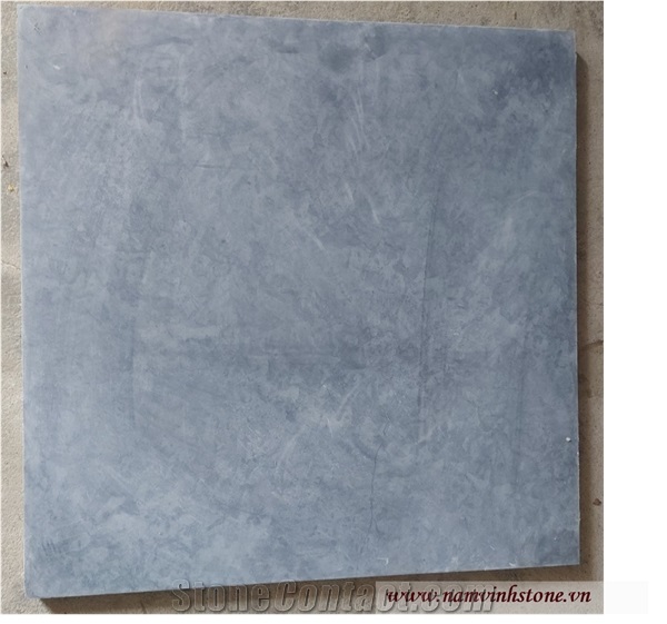 Vietnam Bluestone Scraped Tiles (Light Honed)