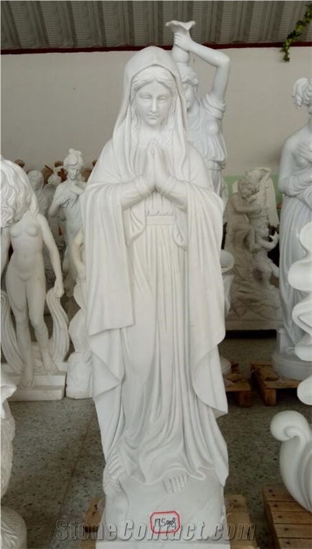 Madonna Mary Sculpture Statue Western Style Human Sculpture