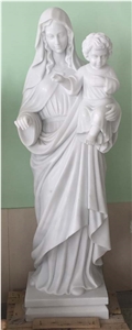 Madonna Mary Sculpture Statue Western Style Human Sculpture