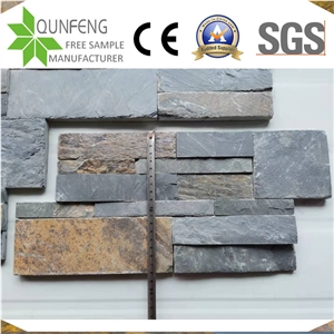 China 18*35CM Rusty/Multicolor Split Slate Ledgestone Panels