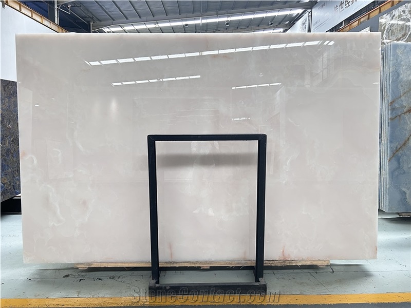 Afghan White Ice Jade Onyx Big Slab