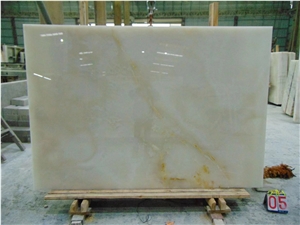 Afghan White Ice Jade Onyx Slab