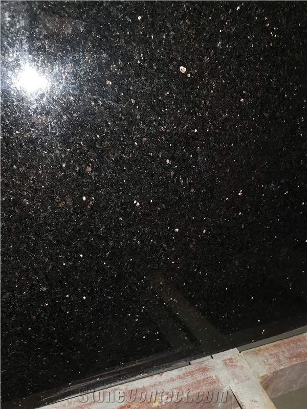 Black Galaxy Granite Slab