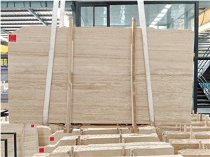 Good Price Roman Travertine Slab Unfilled