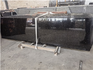 India Black Granite Half Slab