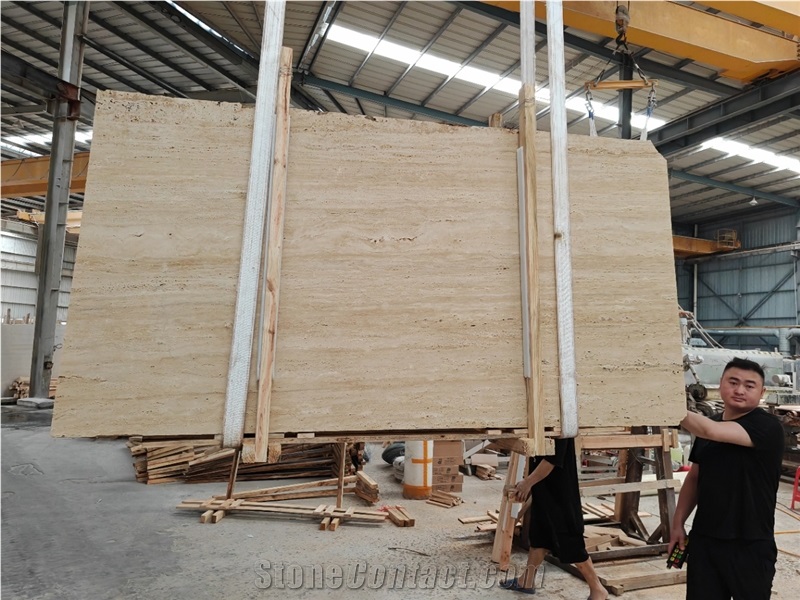 Roman Travertine Beige Color Travertine