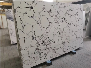 Artificial Bvlgari Gold Quartz Slabs