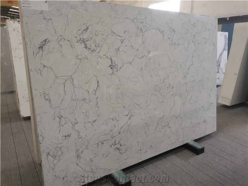 Artificial  Calacatta Grey Slabs