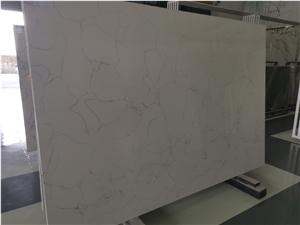 Artificial Checkered White Slabs