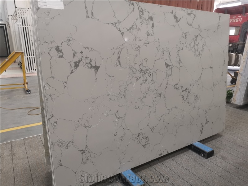 Artificial  Hetian Grey Jade Engineered Stone Slabs