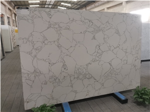 Artificial Hetian White Jade Quartz Slabs