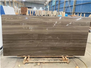 Athens Wood Grain Marble Slabs Polished Wall Flooor Bathroom