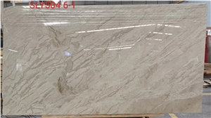Capuccino Cream Beige Polished Marble Slab Capuccino Cream Beige Polished Marble Slab