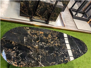 China Portoro Marble Polised Pattern Wall Kitchentop