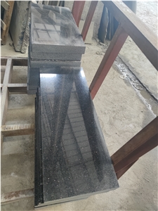 India Black Star Galaxy Polished Slabs Factory