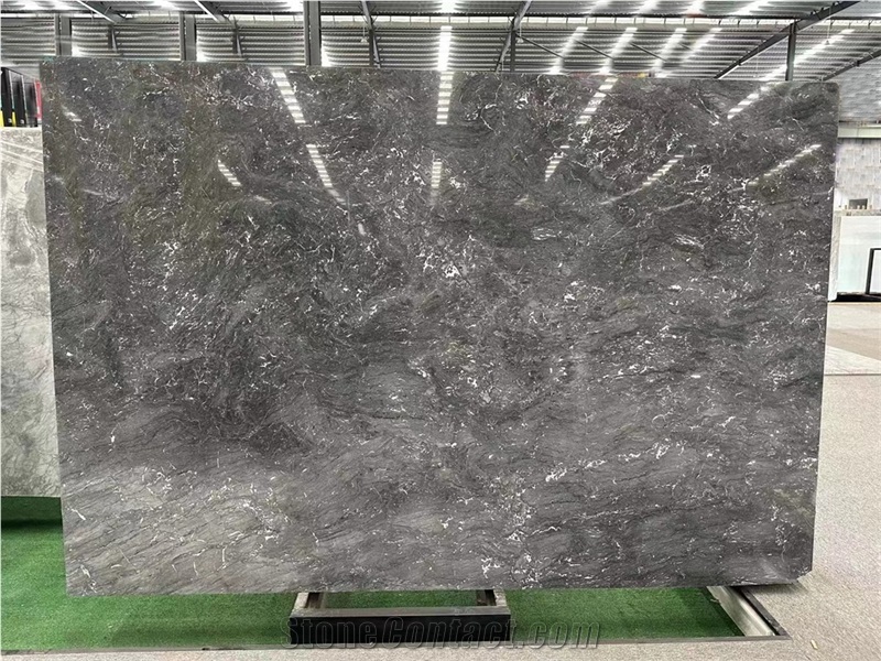 DONATELLO GREY QUARTZITE Slab Backsplash Tiles