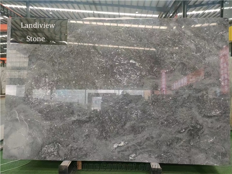 DONATELLO GREY QUARTZITE Slab Backsplash Tiles