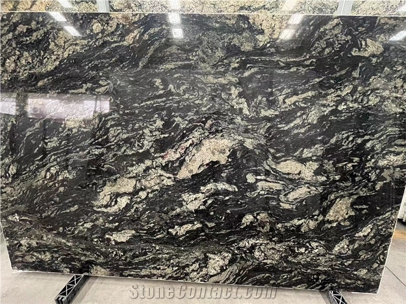 Polished Blue Barracuda Granite Slabs