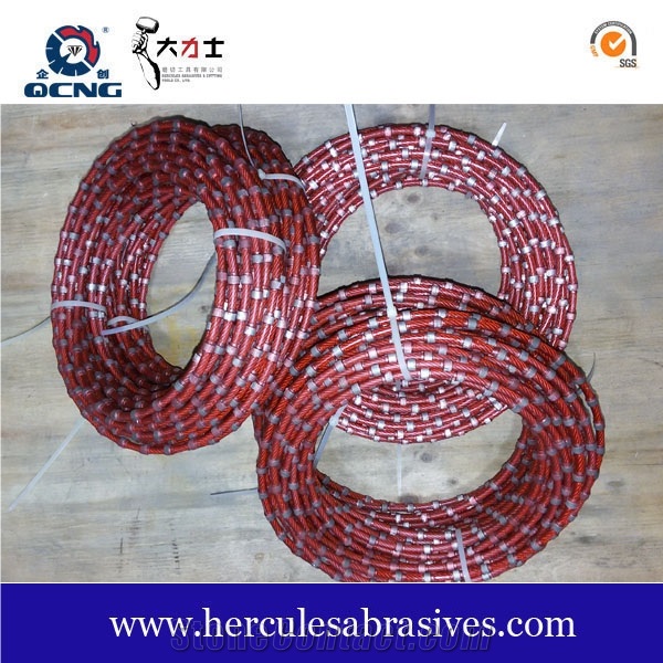 8.5Mm Plastic Diamond Wire For Travertine Marble Profile