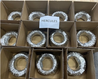 Diamond Wire For Hard Granite Quarry 11.5Mmx40beads/Meter
