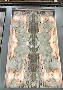 Alpinus Granite Branco Alpen White Big Slab Tile Wall Use