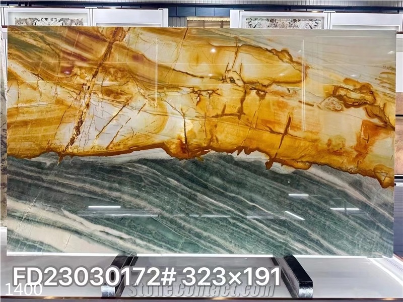 Blue Van Gogh Quartzite Slabs