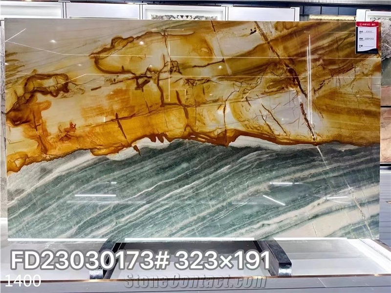 Blue Van Gogh Quartzite Slabs