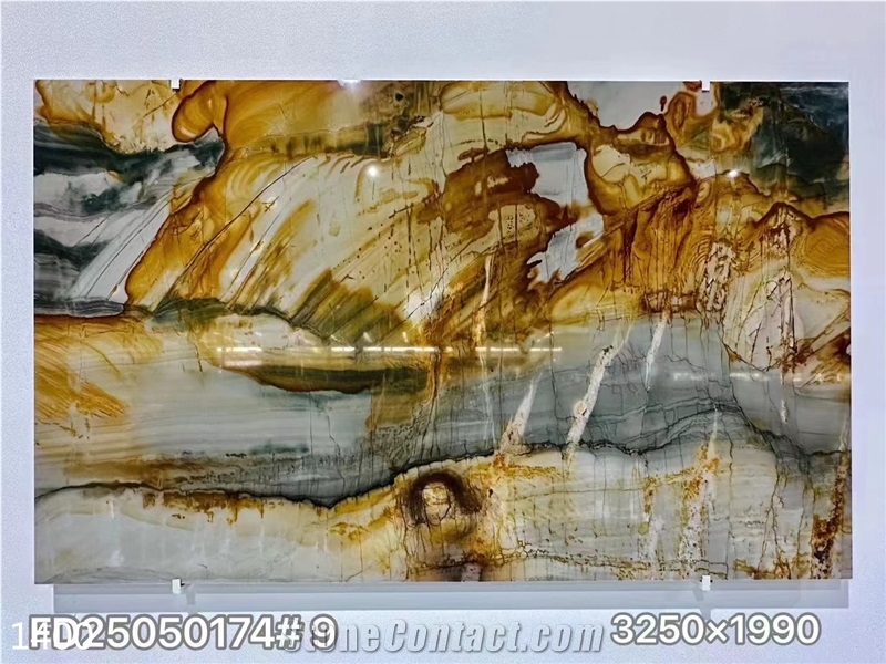 Blue Van Gogh Quartzite Slabs