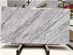 Italy Classico White Marble Calacatta Vision Big Slab Tile