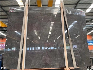 Milly Grey Marble Fossil Gray Slab Tile