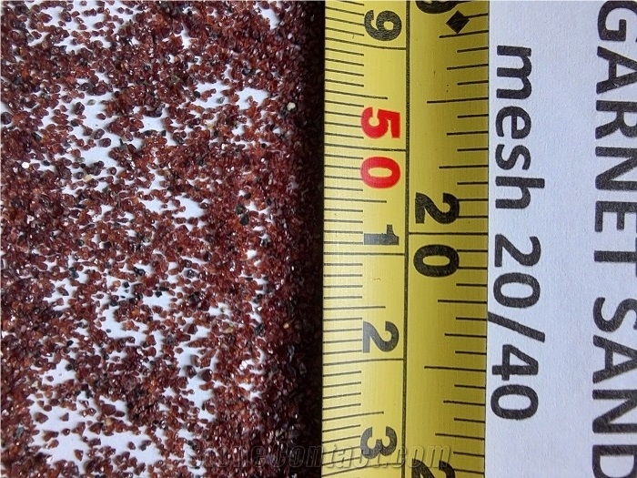 Sandblasting Media Abrasive Garnet 20/40 Mesh Sa2.5~3