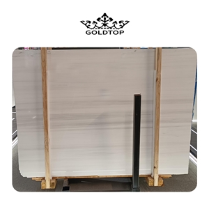 Bianco Dolomiti Marble Slab For Living Room Wall Decor