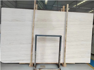 GOLDTOP Polished Surface White Wood Limestone Slabs