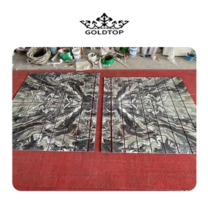Luxury Ltaly Kinawa Violet Marble Slab For Background Wall