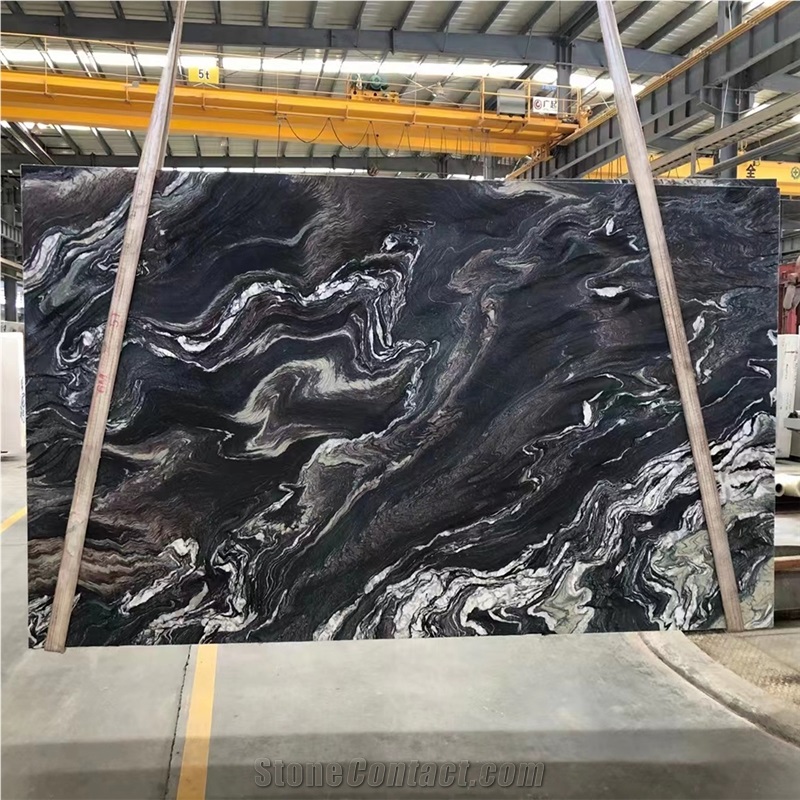 Luxury Ltaly Kinawa Violet Marble Slab For Background Wall