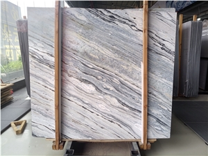 Azul Acquamarina Lumen Translucent Blue Sky Marble Slabs
