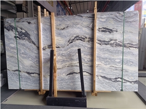 Azul Acquamarina Lumen Translucent Blue Sky Marble Slabs