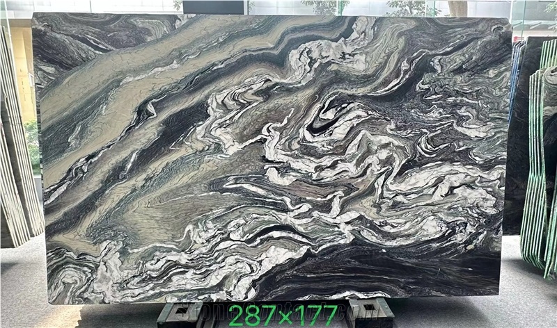 Cipollino Ondulato Marble Green Purple Colorful Marble Slabs
