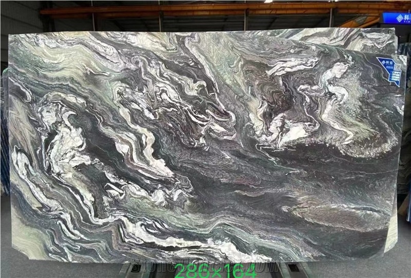 Cipollino Ondulato Marble Green Purple Colorful Marble Slabs
