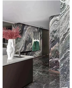Cipollino Ondulato Marble Green Purple Colorful Marble Slabs