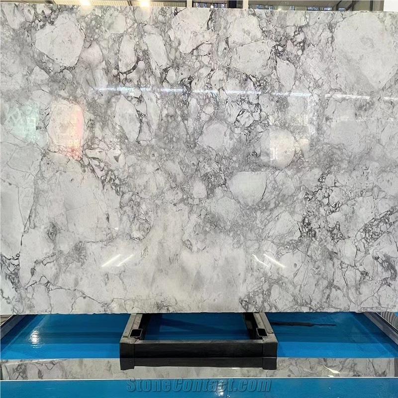Brazil Grey Veins Calacatta Super White Quartzite Slabs