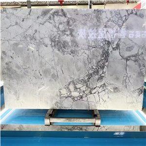 Brazil Grey Veins Calacatta Super White Quartzite Slabs