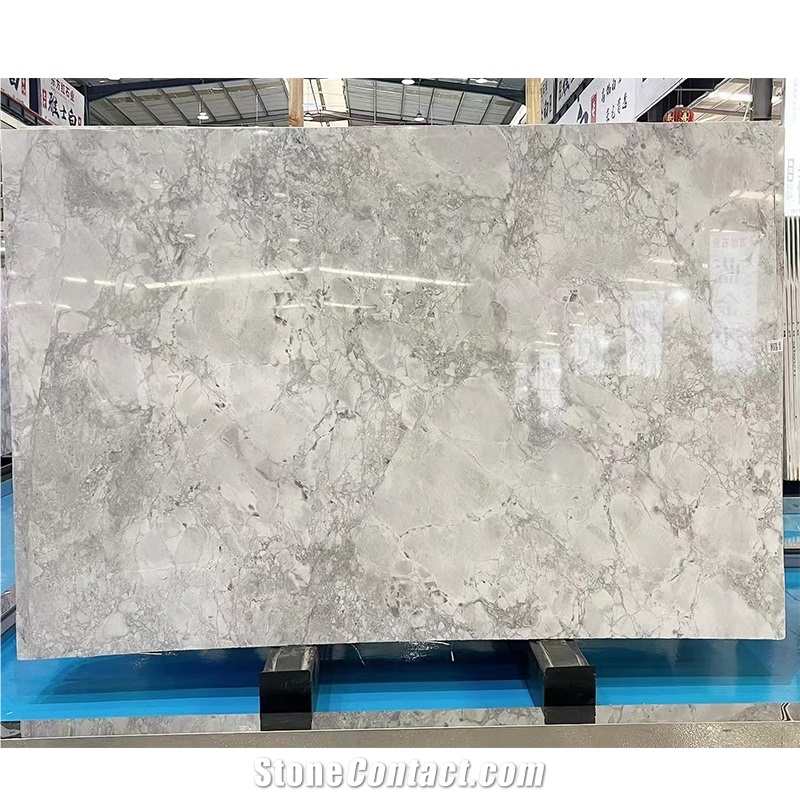 Brazil Grey Veins Calacatta Super White Quartzite Slabs