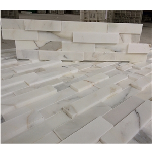 Calacatta Marble Natural Stone Ledger Panels