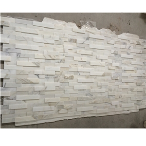 Calacatta Marble Natural Stone Ledger Panels