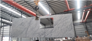Carrara Bianco White Marble Countertops