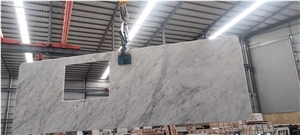 Carrara Bianco White Marble Countertops