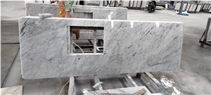 Carrara Bianco White Marble Countertops